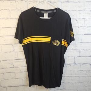 Victorias Secret PINK BLING Mizzou Tigers Scoopneck Tee XS